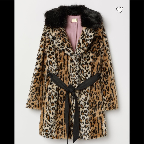 H&M Jackets & Blazers - H&M Leopard Coat - NWT